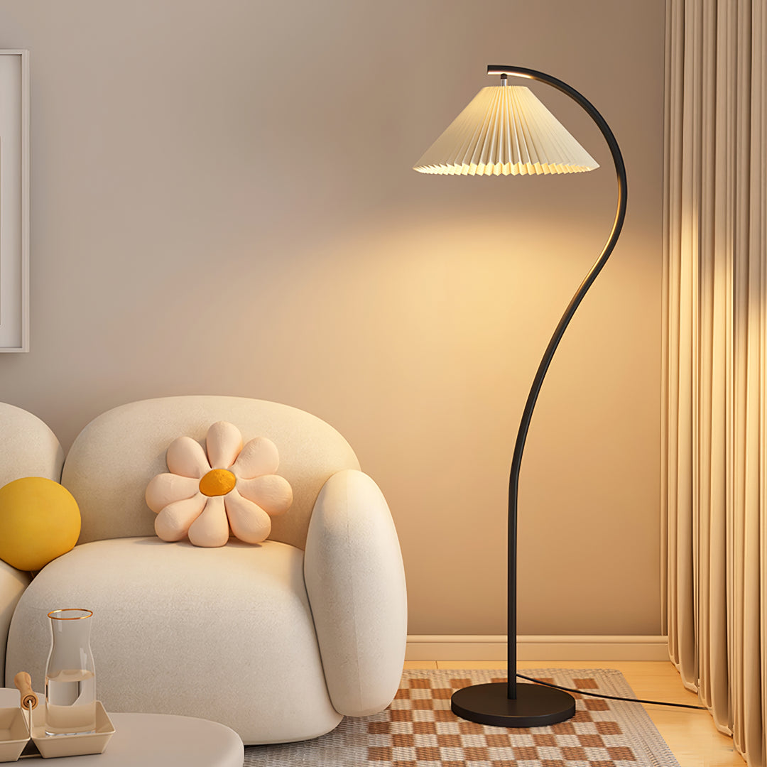 Crescini Pleated Floor Lamp