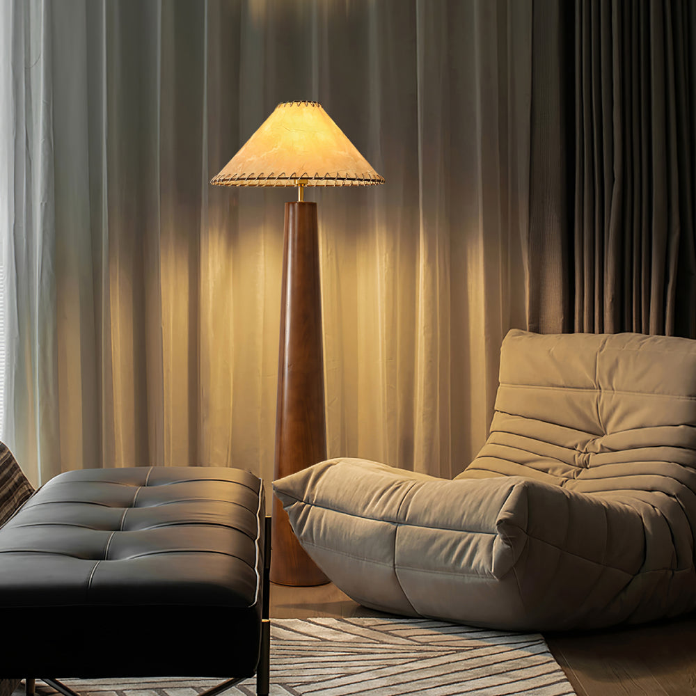 Crestview Paper Column Floor Lamp - Vakkerlight