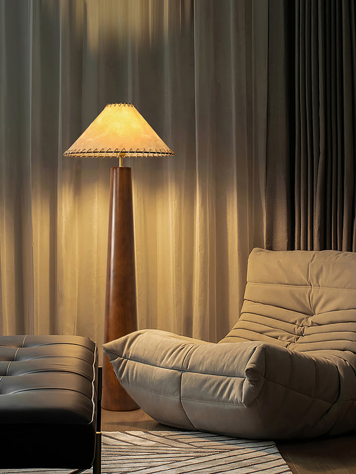 Crestview Paper Column Floor Lamp - Vakkerlight