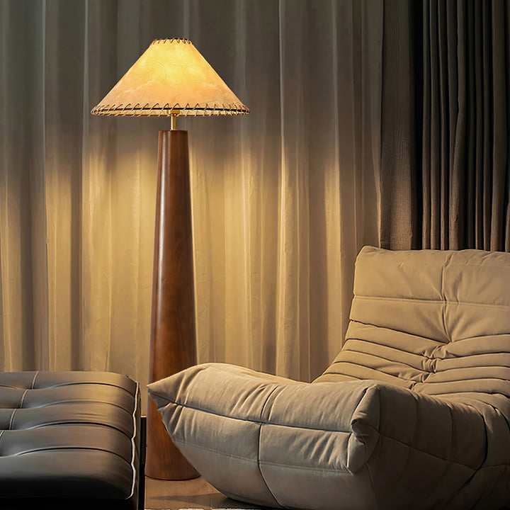 Crestview Paper Column Floor Lamp - Vakkerlight