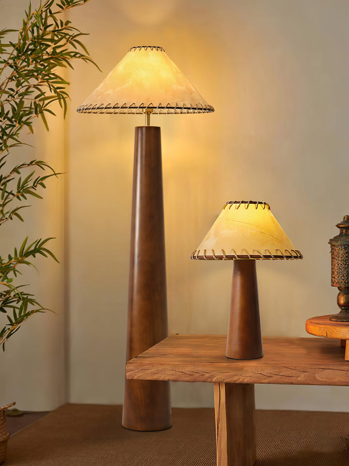 Crestview Paper Column Floor Lamp - Vakkerlight