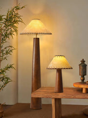 Crestview Paper Column Floor Lamp - Vakkerlight