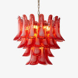 Araña Vakkerlight Crimson Glass Petals