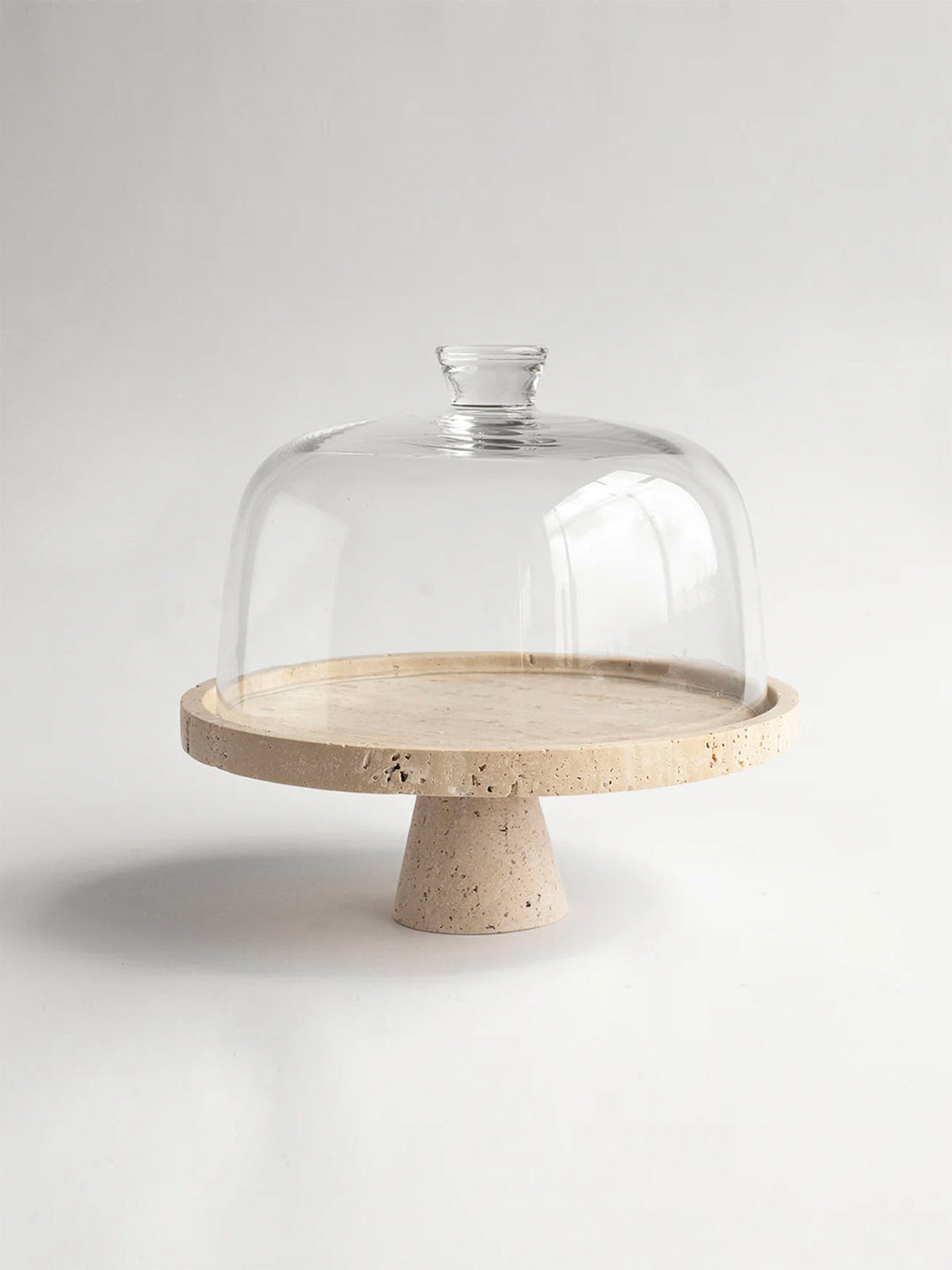 Crimson Marquina Marble Pedestal Tray - Vakkerlight