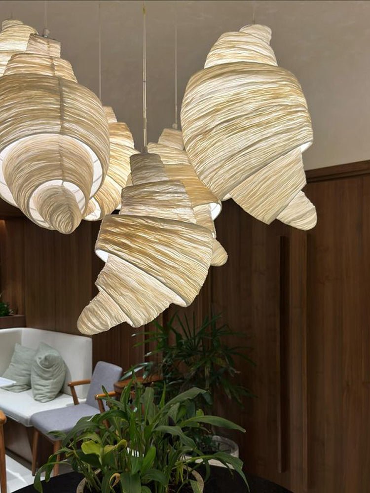 Croissant Fabric Pendant Light - Vakkerlight