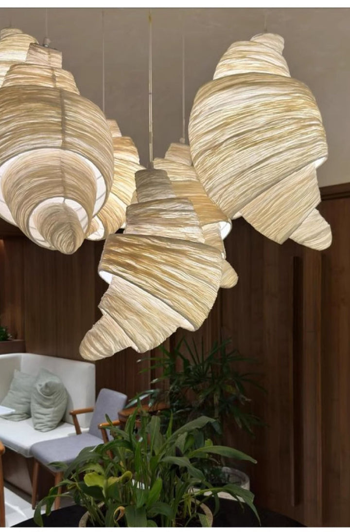 Croissant Fabric Pendant Light - Vakkerlight