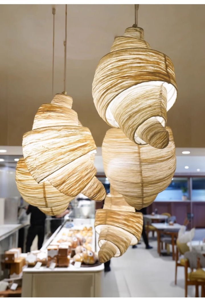 Croissant Fabric Pendant Light - Vakkerlight