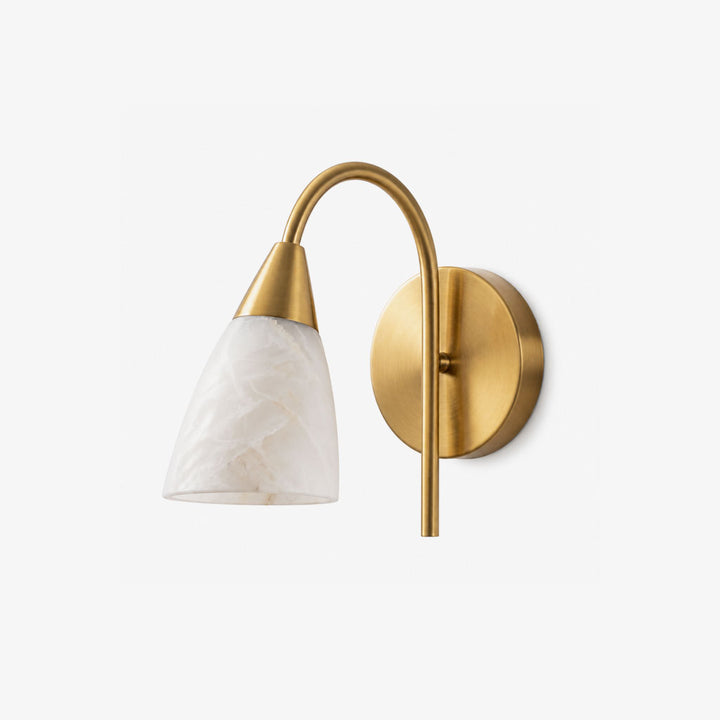 Arch Alabaster Wall Sconce