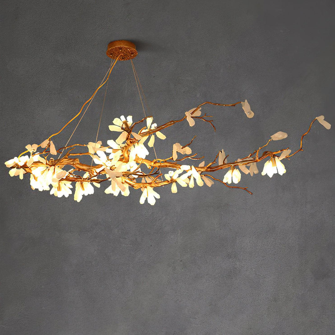 Crushed Natural Stone Chandelier - Vakkerlight