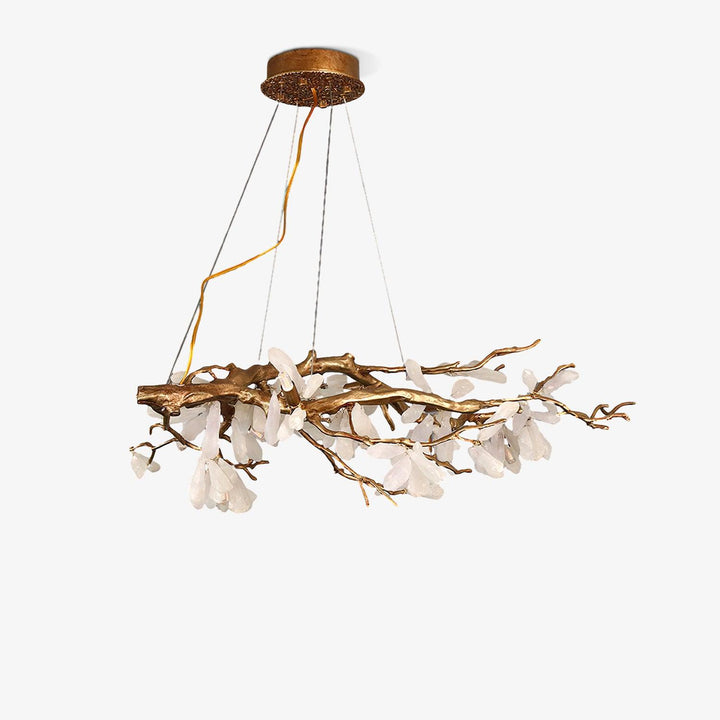 Crushed Natural Stone Chandelier - Vakkerlight