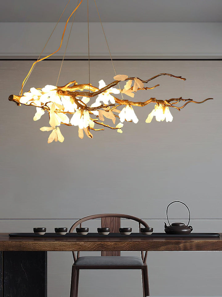 Crushed Natural Stone Chandelier - Vakkerlight