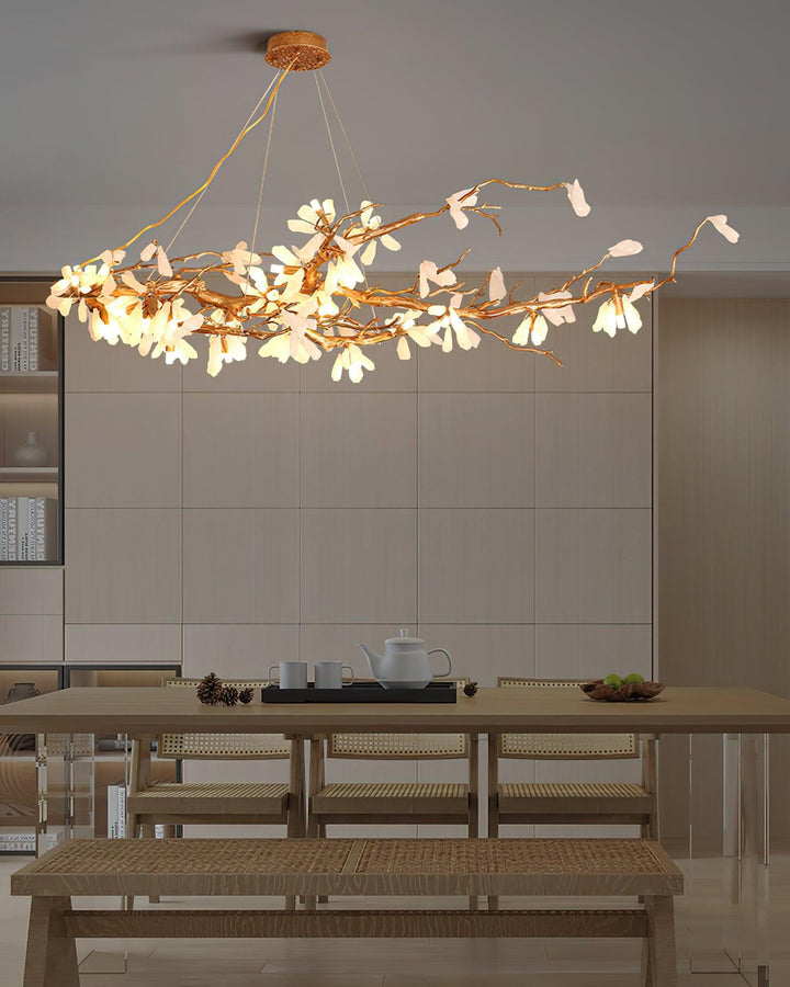 Crushed Natural Stone Chandelier - Vakkerlight