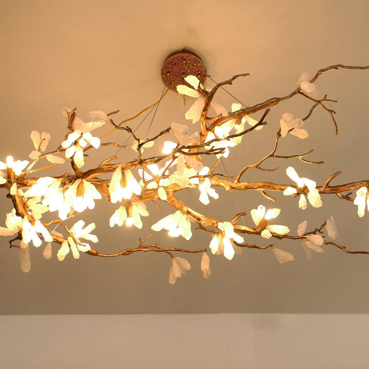 Crushed Natural Stone Chandelier - Vakkerlight