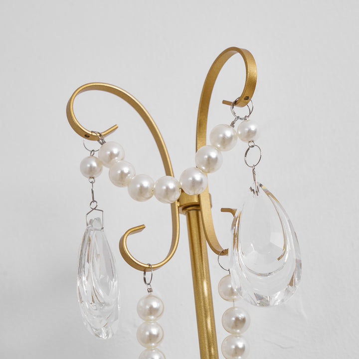 Crystal Pearl Chain Wall Lamp - Vakkerlight