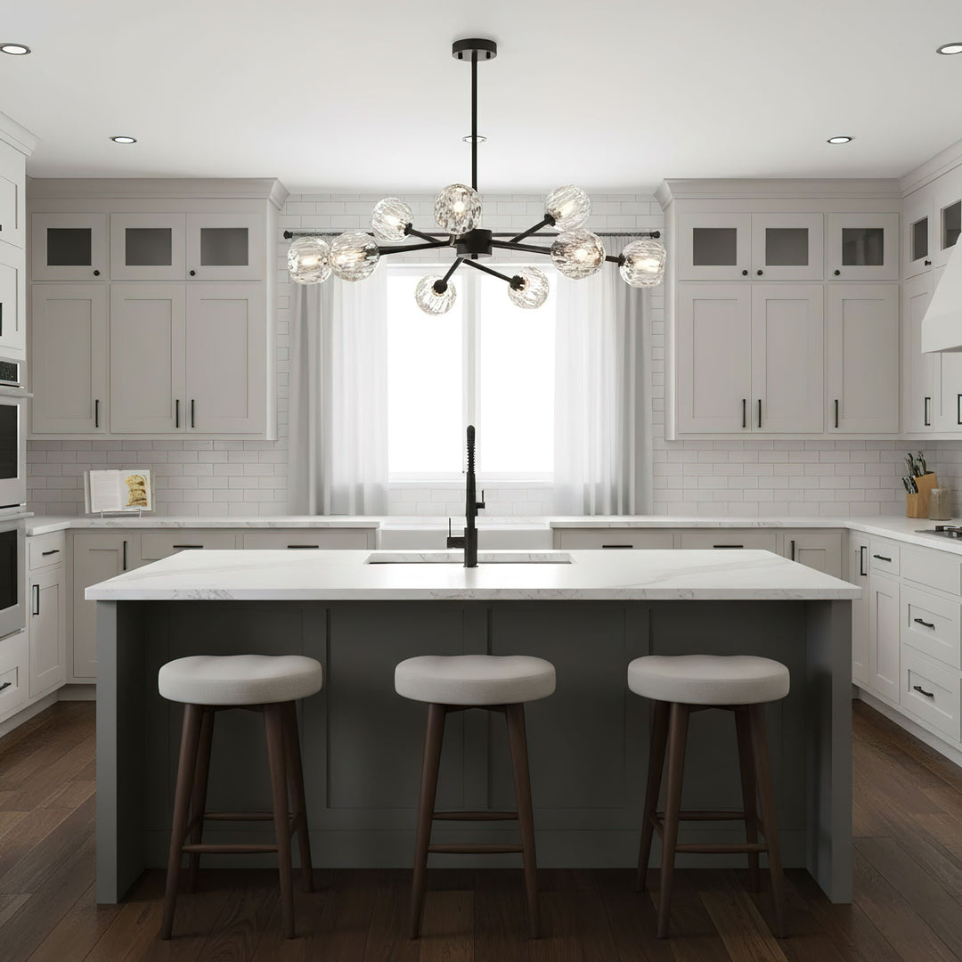 Crystal Ball Round Cluster Chandelier - Vakkerlight