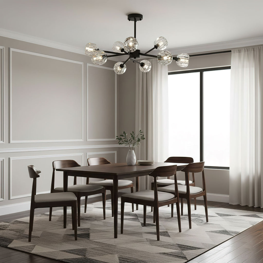 Crystal Ball Round Cluster Chandelier - Vakkerlight