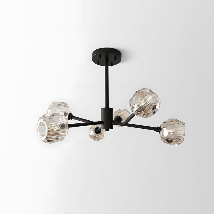 Crystal Ball Round Cluster Chandelier - Vakkerlight