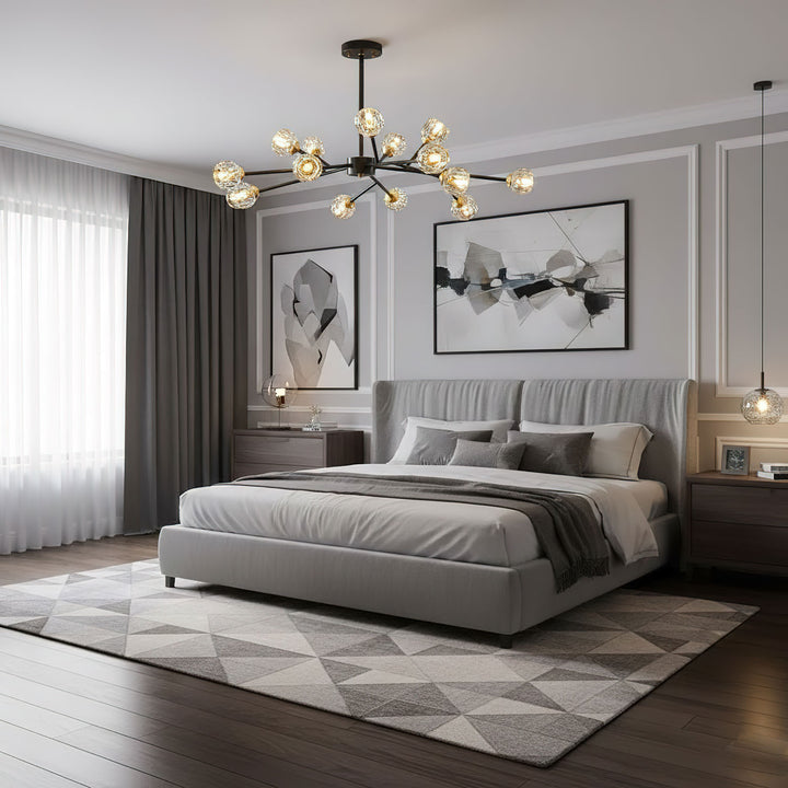 Crystal Ball Round Cluster Chandelier - Vakkerlight