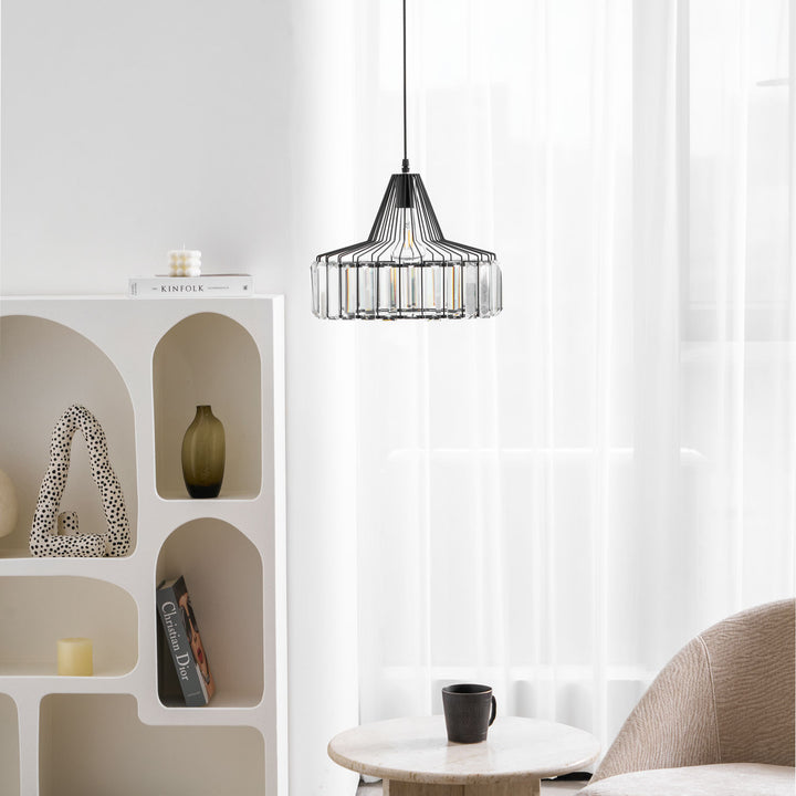 Crystal Drum Pendant Lamp - Vakkerlight