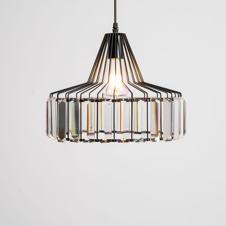 Crystal Drum Pendant Lamp - Vakkerlight