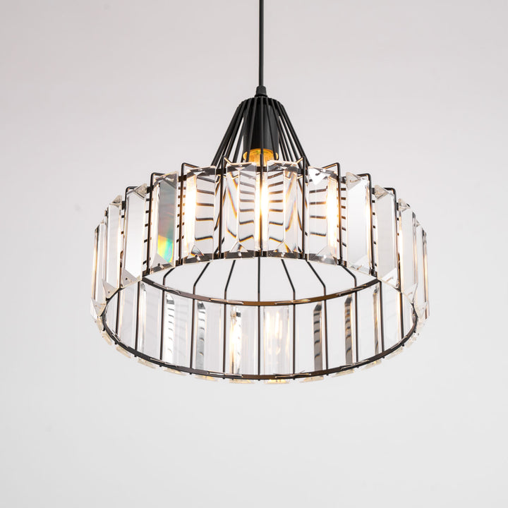 Crystal Drum Pendant Lamp - Vakkerlight