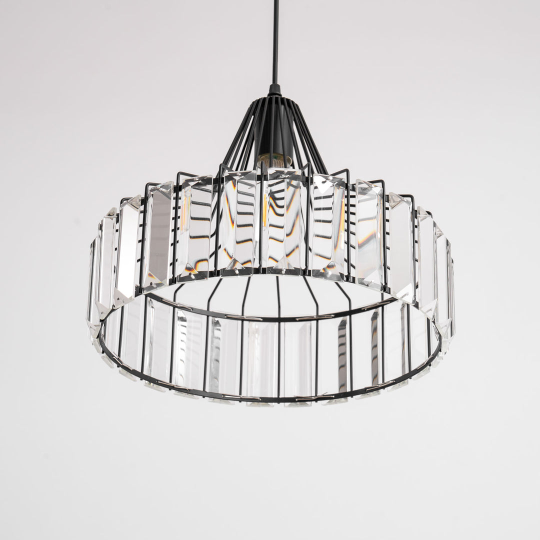 Crystal Drum Pendant Lamp - Vakkerlight