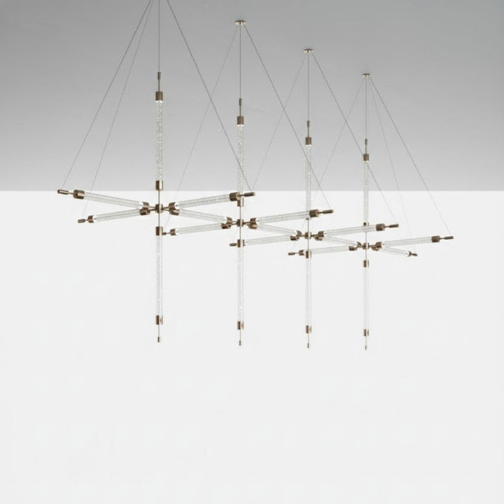Crystal Grid Customize Chandelier - Vakkerlight