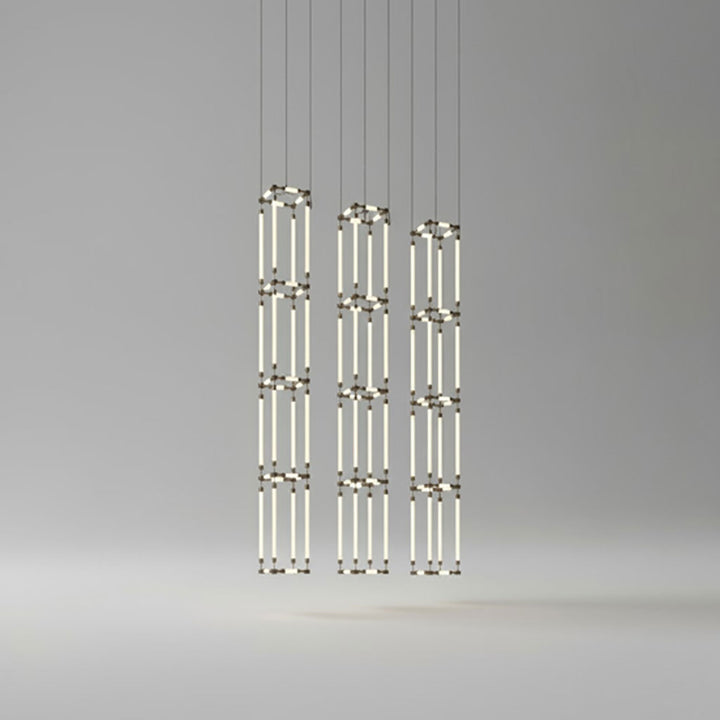Crystal Grid Customize Chandelier - Vakkerlight
