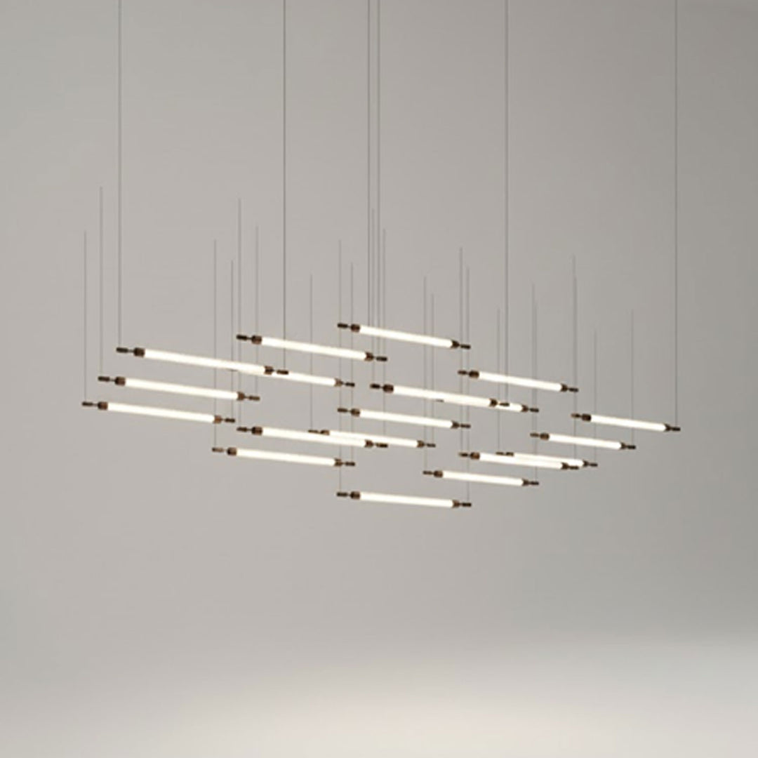 Crystal Grid Customize Chandelier - Vakkerlight