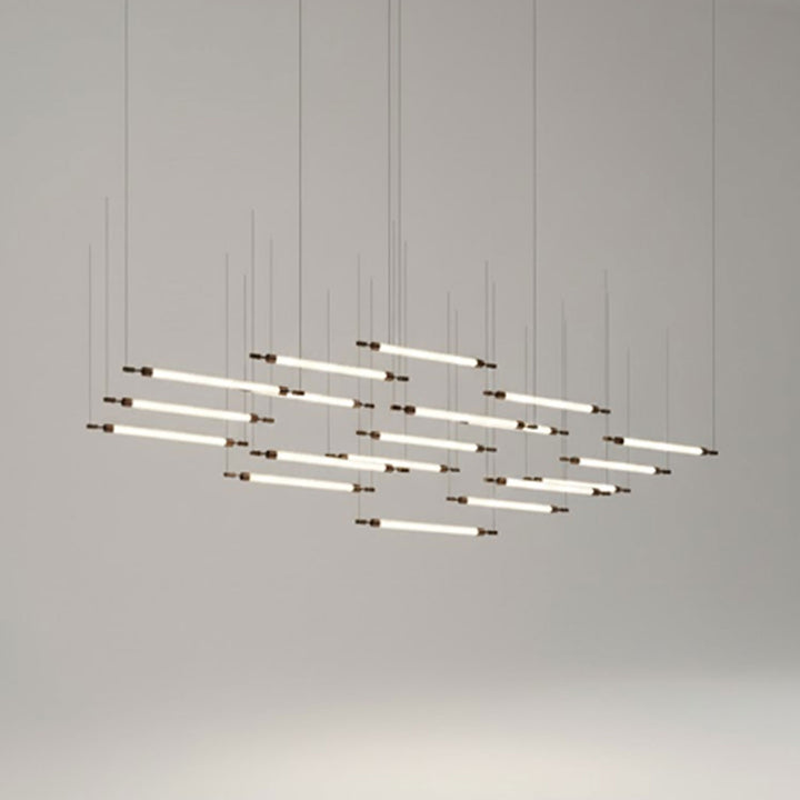 Crystal Grid Customize Chandelier - Vakkerlight