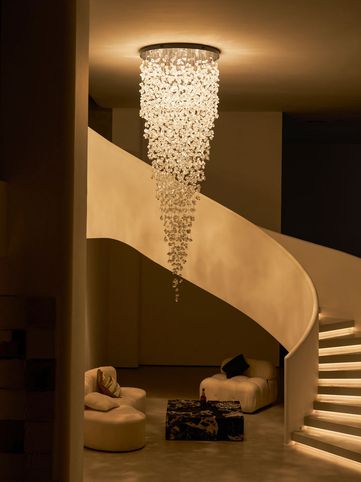 Crystal Stone Chandelier - Vakkerlight