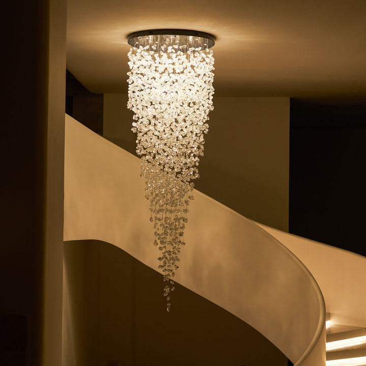 Crystal Stone Chandelier - Vakkerlight