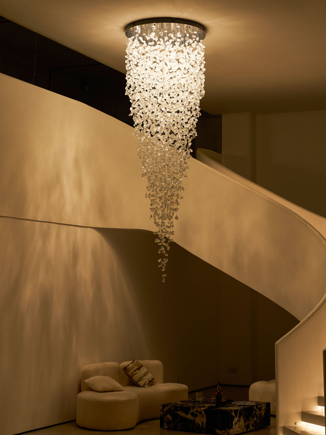 Crystal Stone Chandelier - Vakkerlight