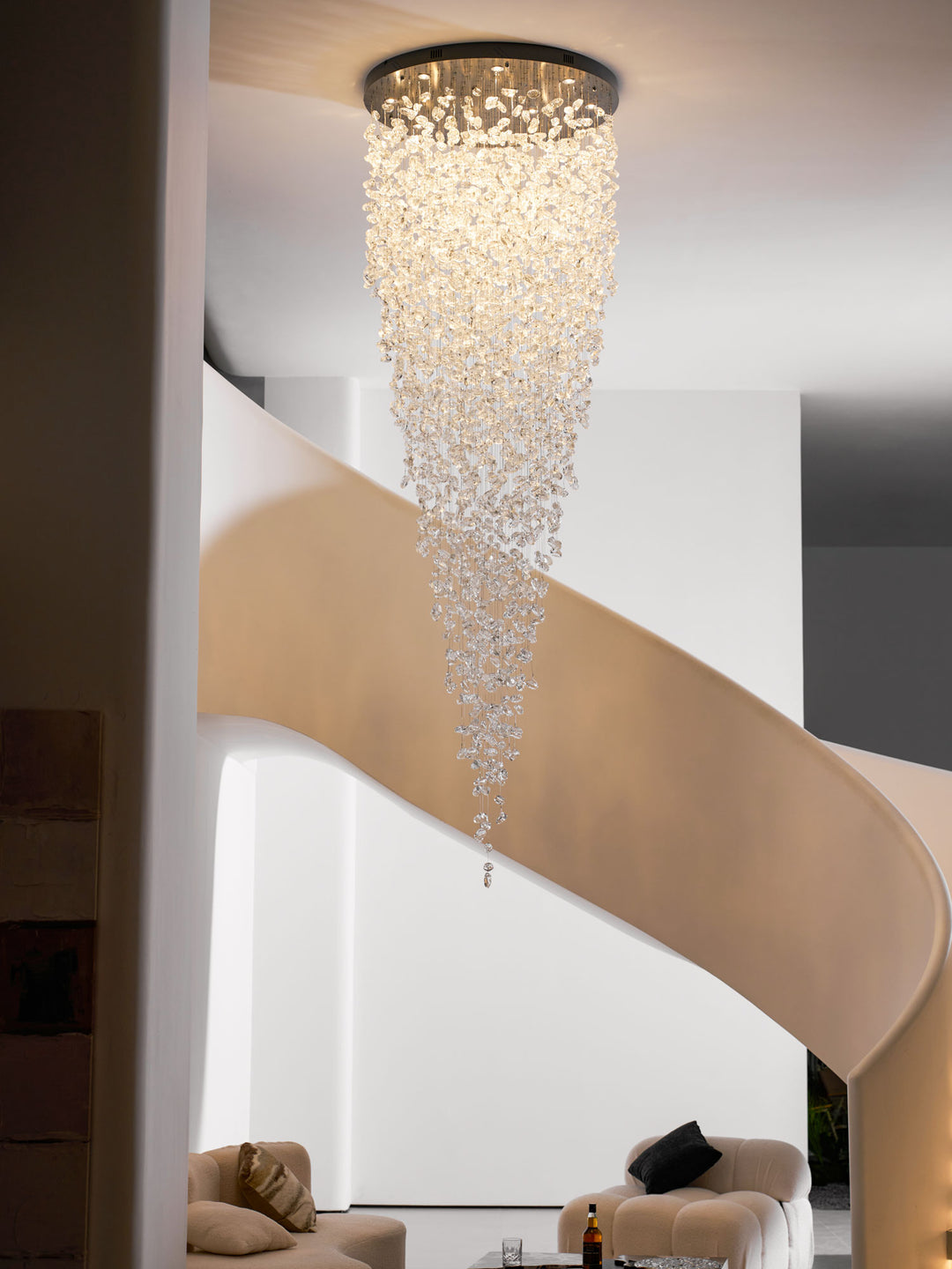 Crystal Stone Chandelier - Vakkerlight
