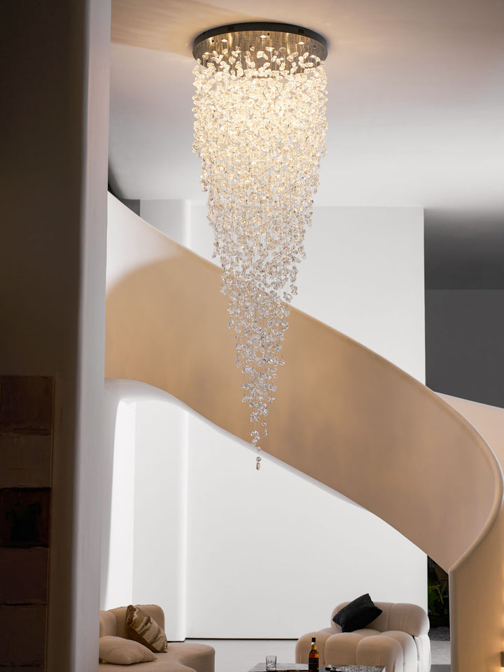 Crystal Stone Chandelier - Vakkerlight