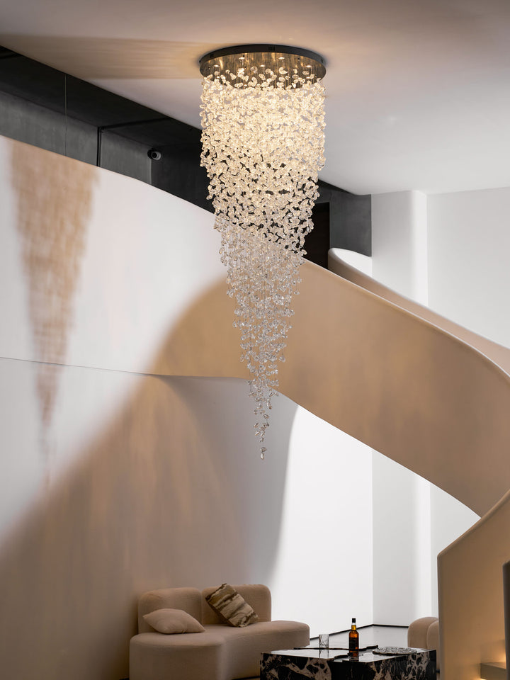 Crystal Stone Chandelier - Vakkerlight