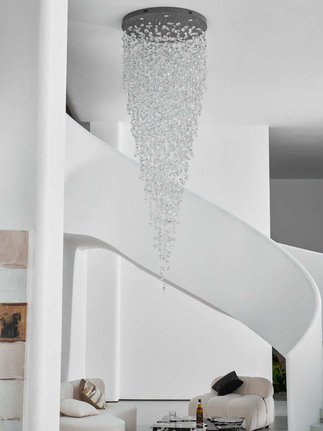 Crystal Stone Chandelier - Vakkerlight