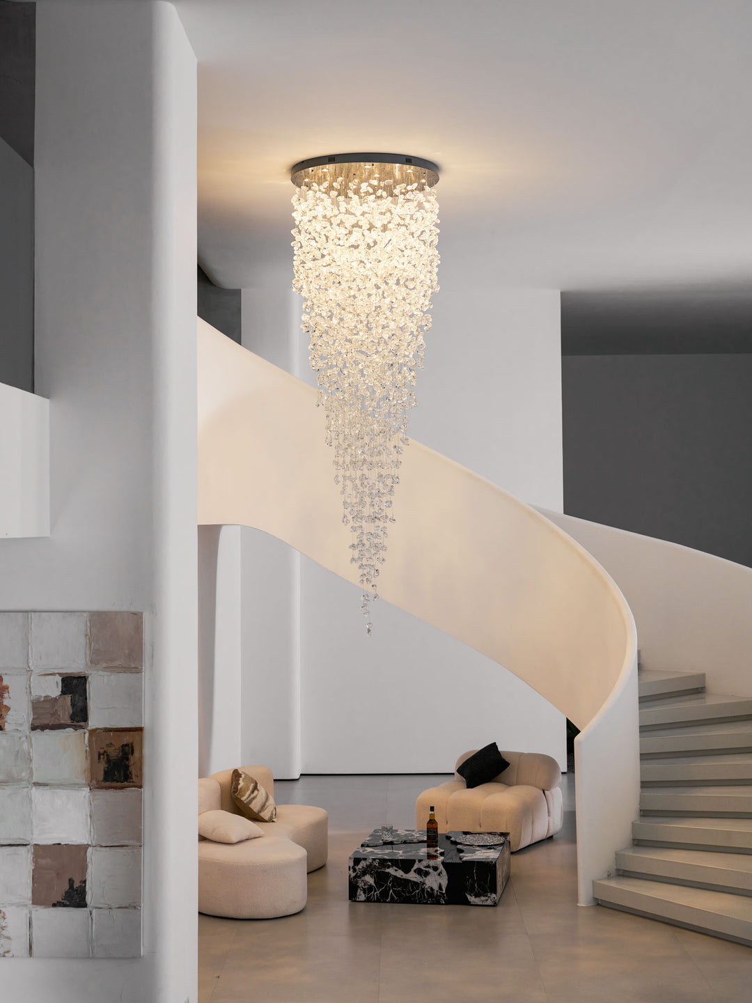 Crystal Stone Chandelier - Vakkerlight