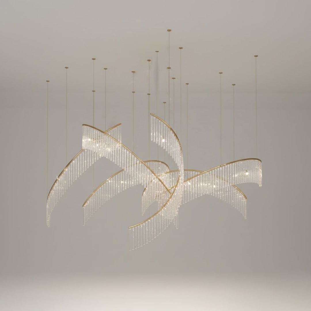Crystal Spin Customize Chandelier - Vakkerlight