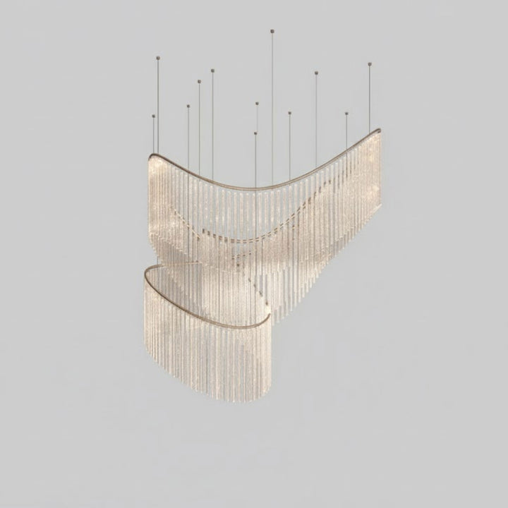 Crystal Spin Customize Chandelier - Vakkerlight