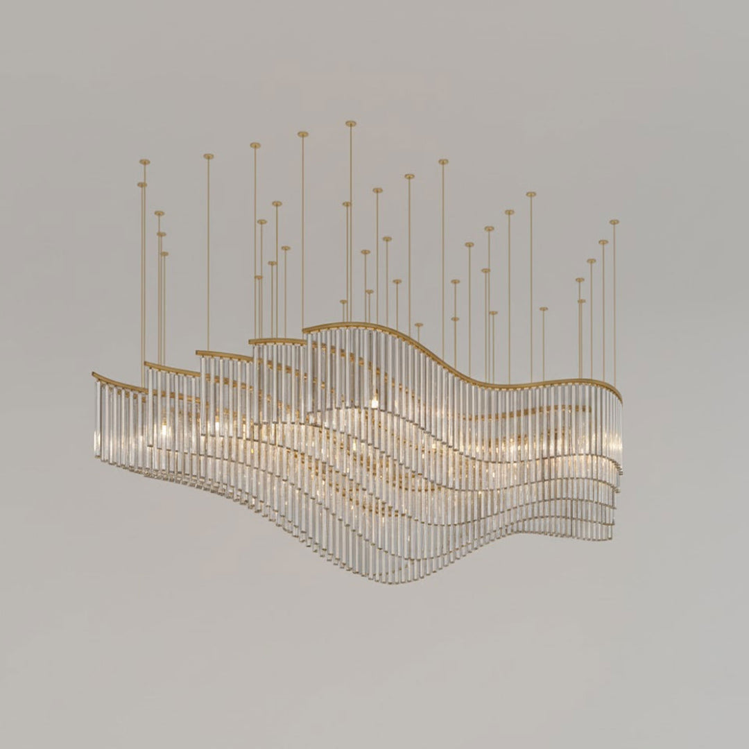 Crystal Spin Customize Chandelier - Vakkerlight