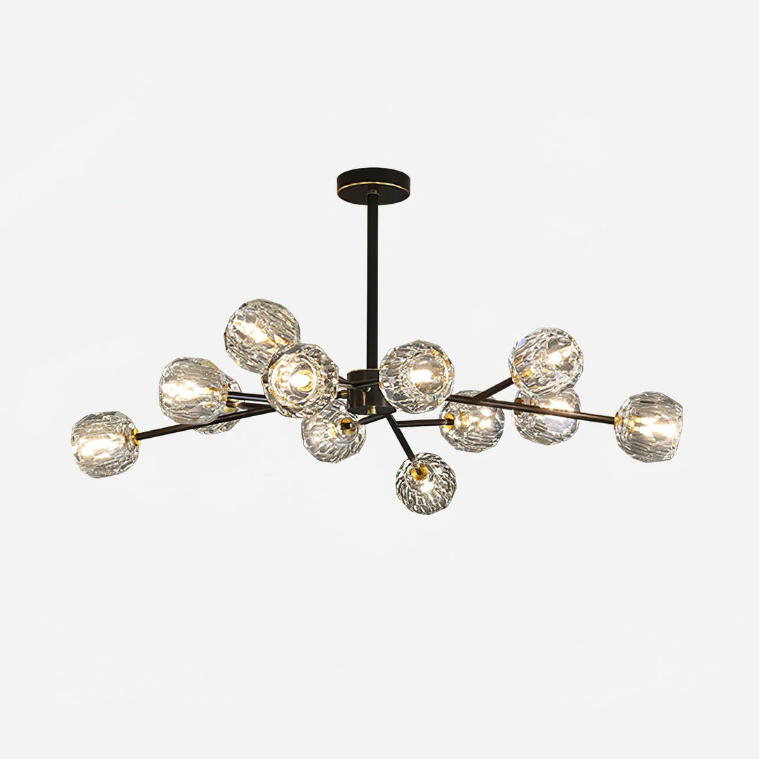 Crystal Ball Round Cluster Chandelier - Vakkerlight