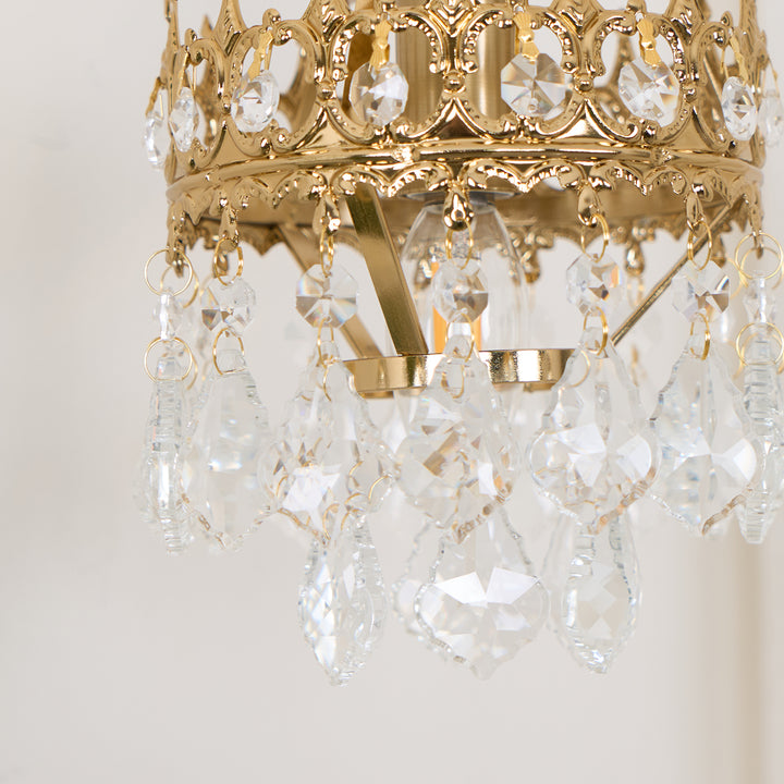 Crystal Crown Sconce