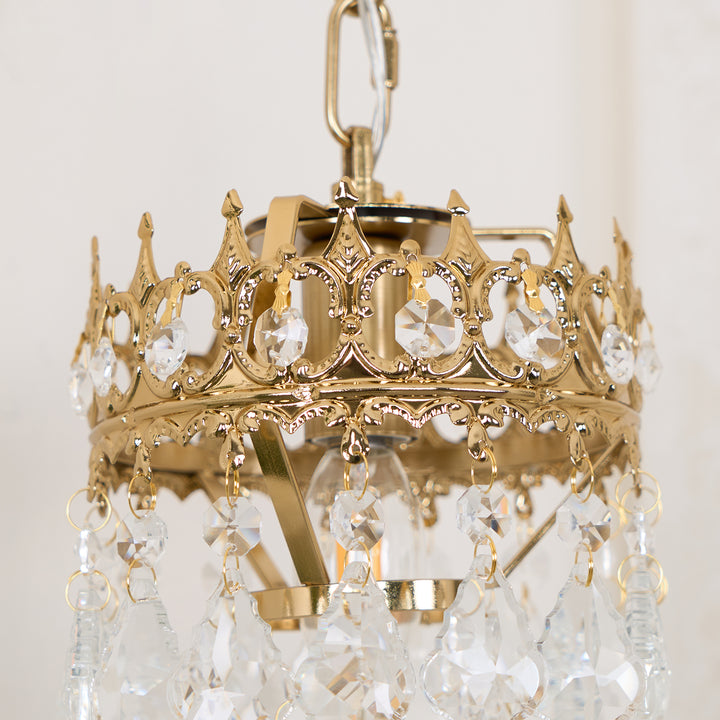 Crystal Crown Sconce