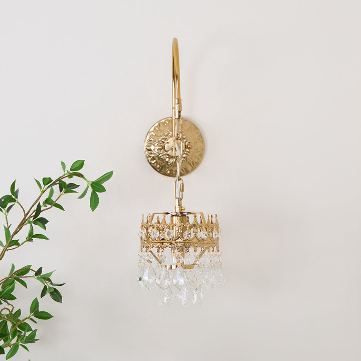 Crystal Crown Sconce