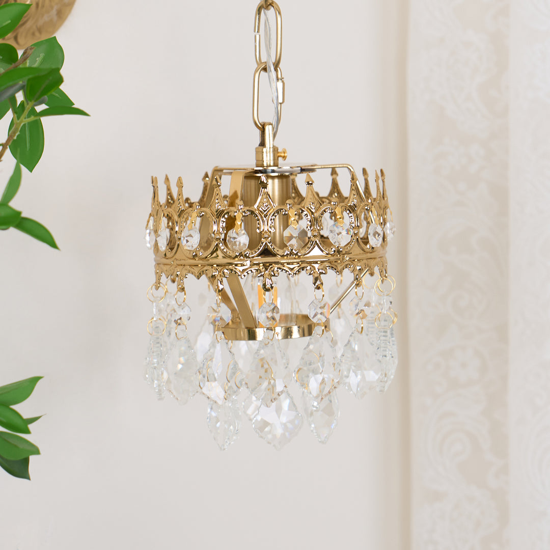 Crystal Crown Sconce