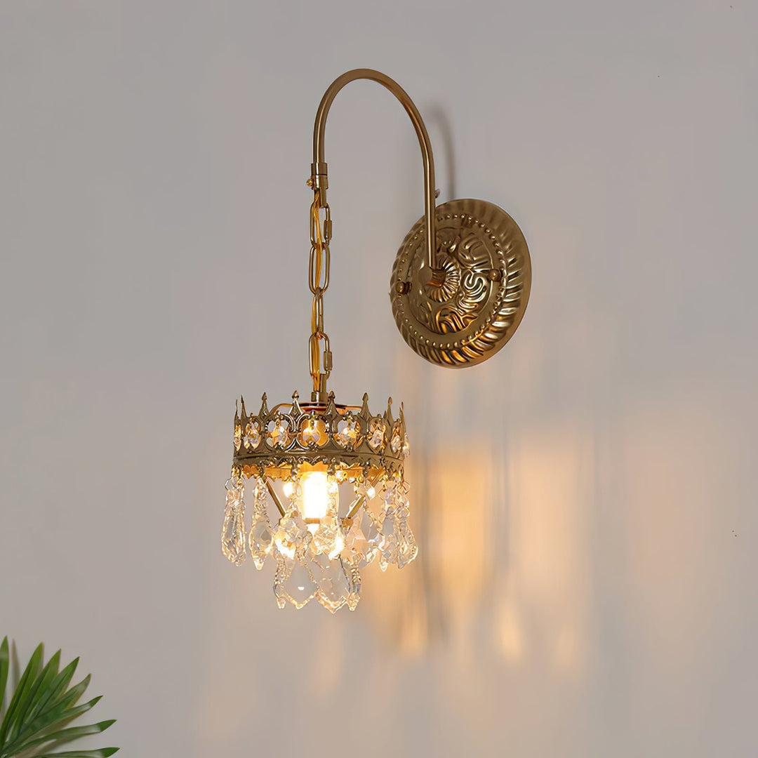 Crystal Crown Sconce - Vakkerlight