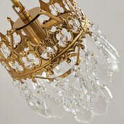Crystal Crown Sconce