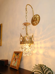 Crystal Crown Wall Light - Vakkerlight