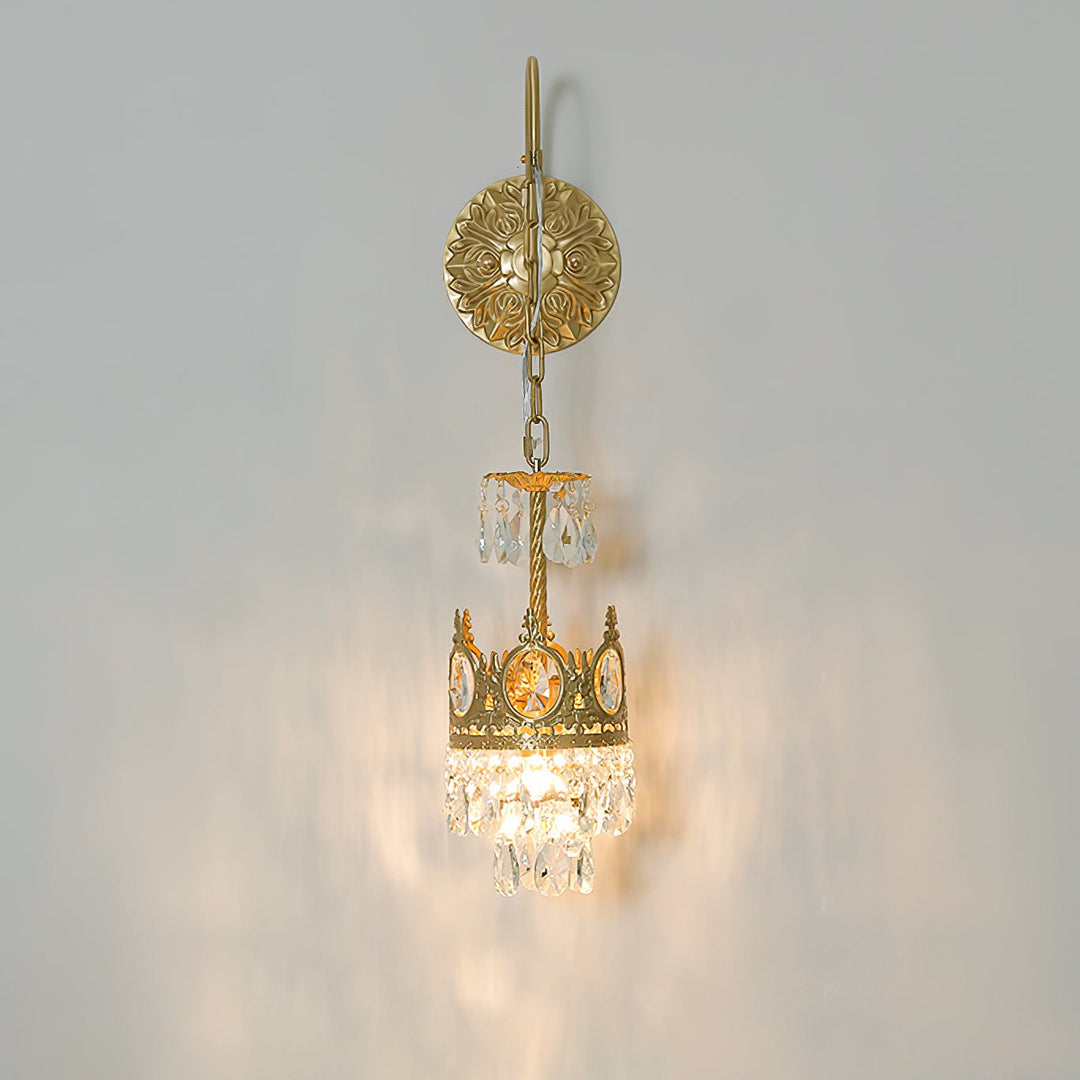 Crystal Crown Wall Light - Vakkerlight